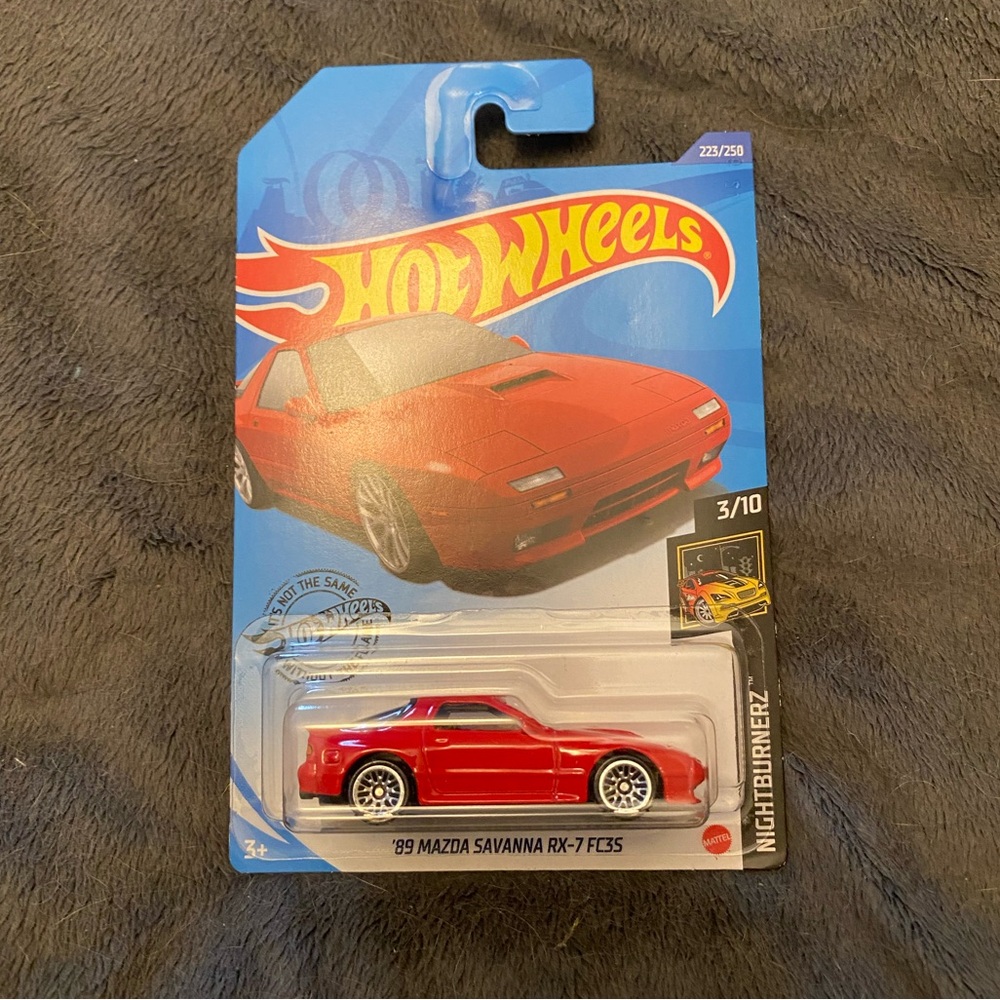 "🥦5/$25🥦" Hot Wheels '89 Mazda Savanna RX-7 FC3S. #223/250